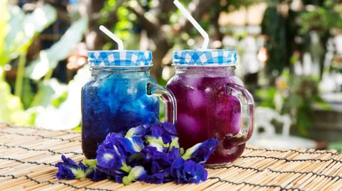 How to Make Blue Juice - Blue Pea Juice