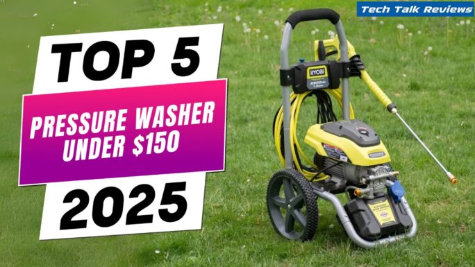 Best Electric Pressure Washer Under $150